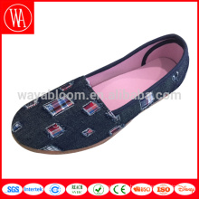 китайские женские туфли на плоской подошве, эспадрильи, лоферы, холст